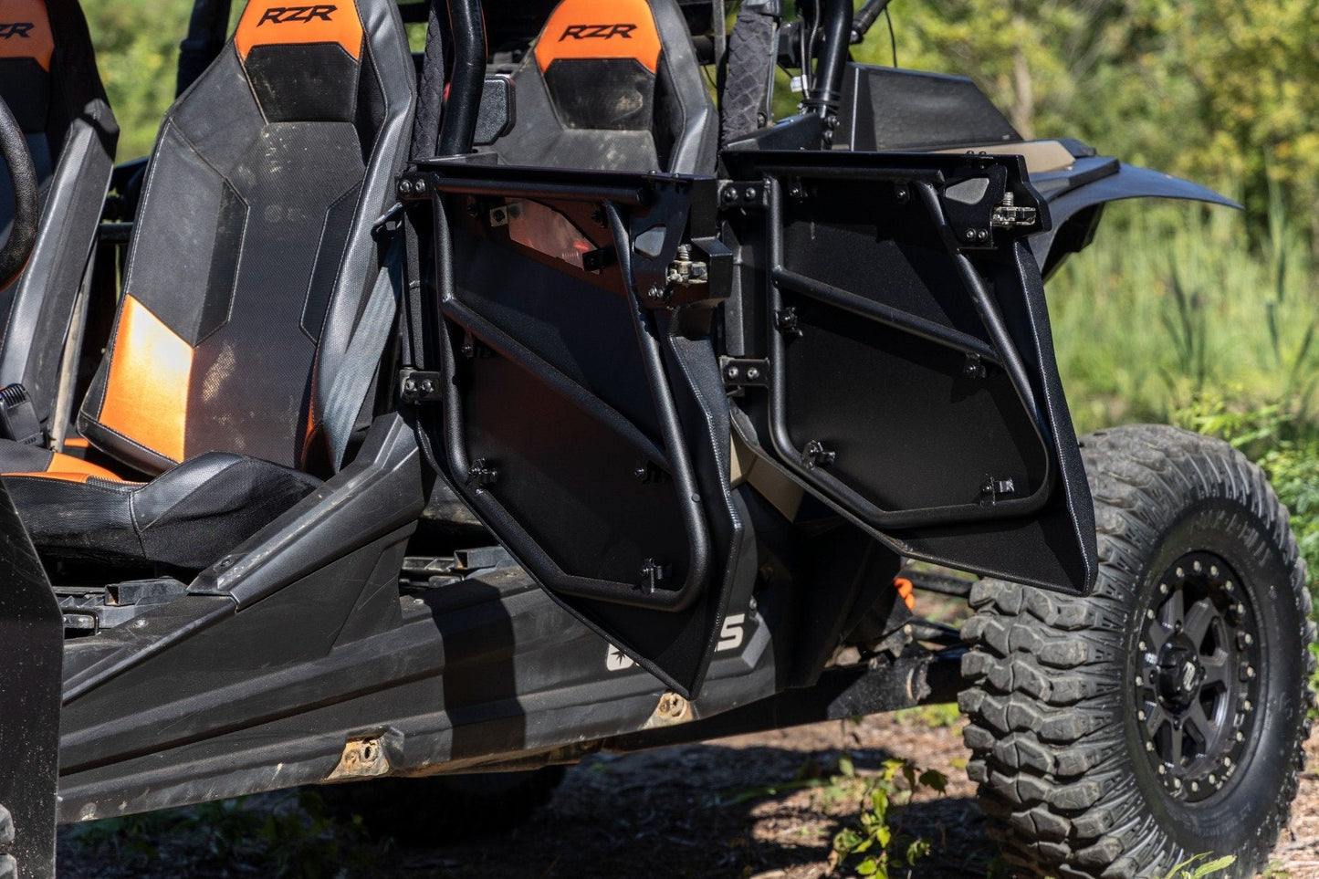 Rough Country 93121 Aluminum Lower Half Doors | Rear | Polaris RZR XP 4 1000/RZR XP 4 Turbo S