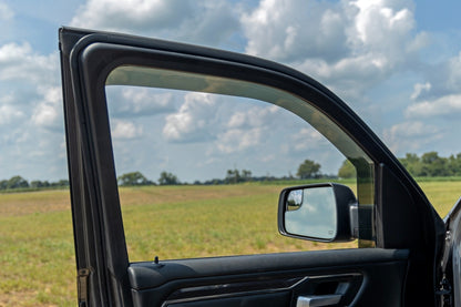 Rough Country 841924 Side Window Deflectors | In Channel Rain Guard | Ram 1500 (19-26)/1500 TRX (21-24)