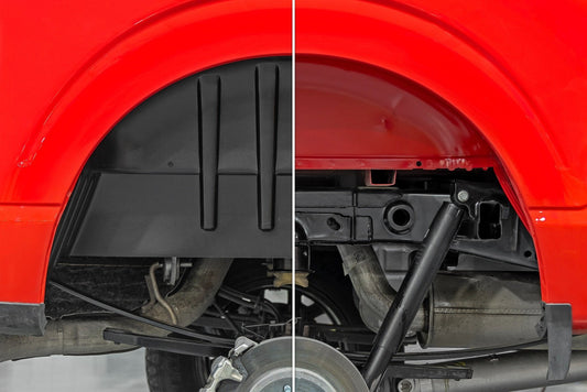 Rough Country 4213A Rear Wheel Well Liners | Ford F-150 2WD/4WD (2021-2025)
