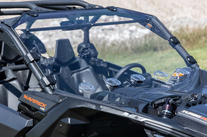 Rough Country 98272030 Vented Full Windshield | Scratch Resistant | Can-Am Maverick X3