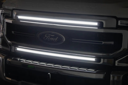 Rough Country 70990 LED Light Kit | Grille Mount | 30 Inch DRL | Ford F-250/F-350 Super Duty (17-22)