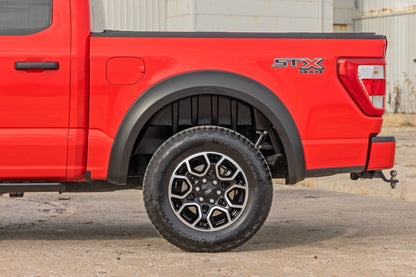 Rough Country 4213A Rear Wheel Well Liners | Ford F-150 2WD/4WD (2021-2025)