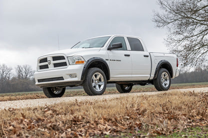 Rough Country F-D10911B-PX8 Pocket Fender Flares | PX8 Black Crystal | Ram 1500 2WD/4WD (2009-2018 & Classic)