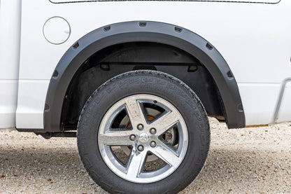 Rough Country F-D10911B-PAR Pocket Fender Flares | PAR Maximum Steel | Ram 1500 2WD/4WD (2009-2018 & Classic)