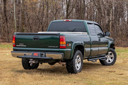Rough Country RCC9989QCB Nerf Steps | Cab Length | Chevy/GMC 1500 2WD/4WD (99-06 & Classic)