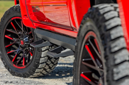 Rough Country 11018 SRL2 Adj Aluminum Step | Crew Cab | Chevy/GMC 1500/2500HD/3500HD (07-18 & Classic)
