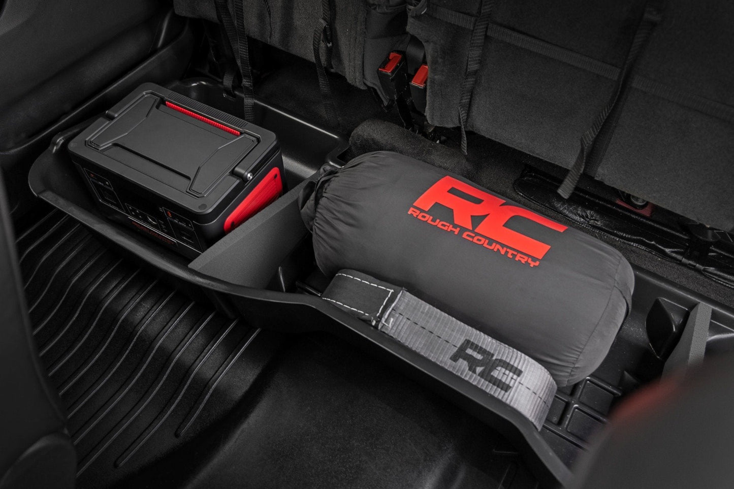Rough Country RC09031A Under Seat Storage | Crew Cab | Chevy/GMC 1500/2500HD/3500HD 2WD/4WD