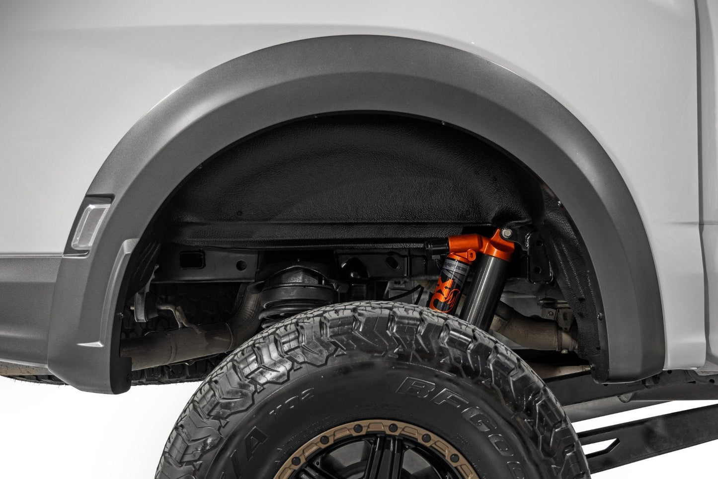 Rough Country 4523 Rear Wheel Well Liners | Ford F-150 Raptor 4WD (2021-2025)