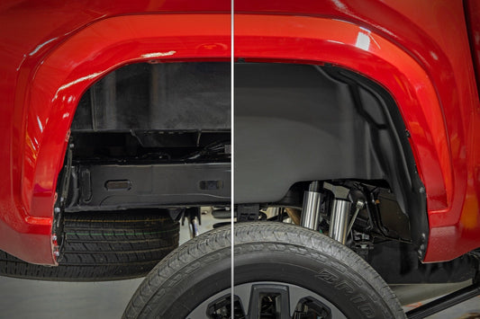 Rough Country 4521A Rear Wheel Well Liners | Toyota Tacoma 2WD/4WD (2024-2025)
