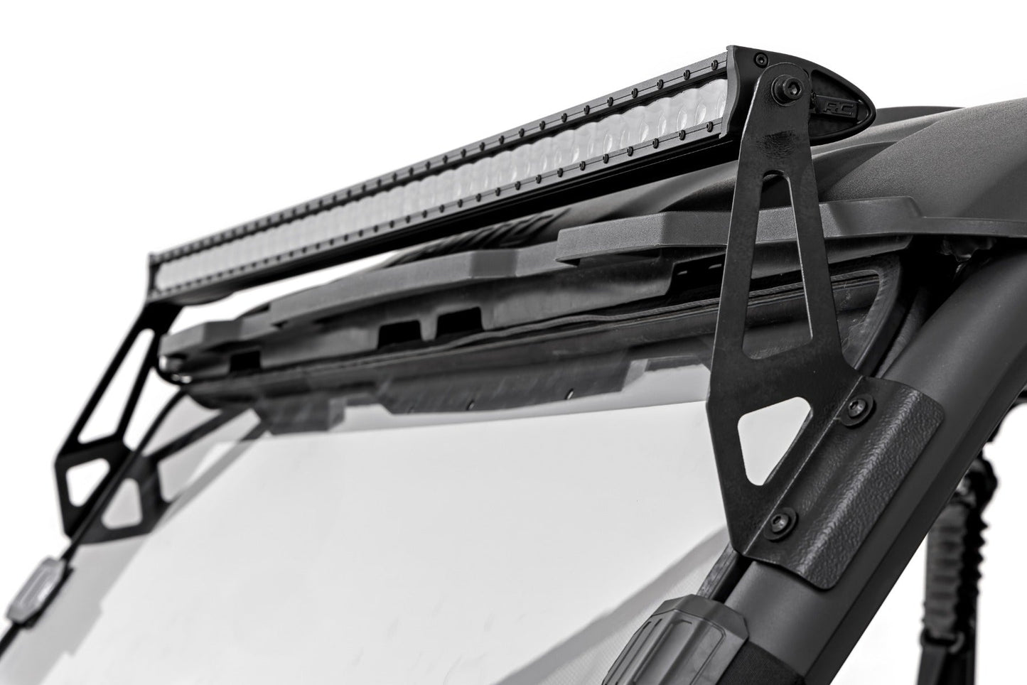 Rough Country 96118 LED Light Kit | Front Mount | 50" Black Single Row | CFMOTO UFORCE 1000