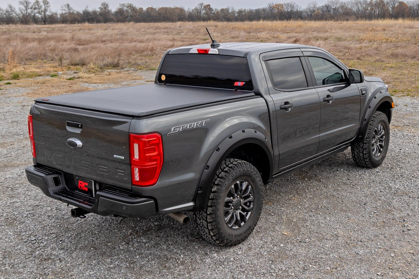 Rough Country 42219500 Soft Roll Up Bed Cover | 5' Bed | Ford Ranger 2WD/4WD (2019-2023)