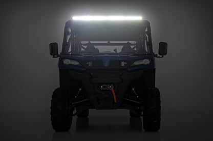 Rough Country 96118 LED Light Kit | Front Mount | 50" Black Single Row | CFMOTO UFORCE 1000