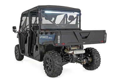 Rough Country 96115 LED Light Kit | Rear Mount | 50" Black Single Row | CFMOTO UFORCE 1000