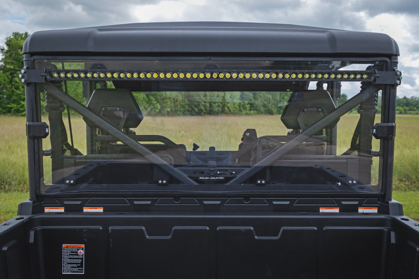 Rough Country 96115 LED Light Kit | Rear Mount | 50" Black Single Row | CFMOTO UFORCE 1000