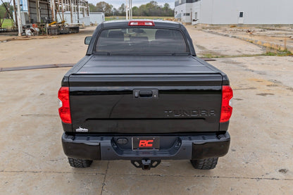 Rough Country 47414550B Hard Low Profile Bed Cover | 5'7" Bed | Toyota Tundra 2WD/4WD (2007-2021)