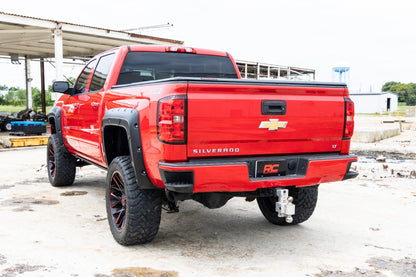 Rough Country A-C11612-GCN Fender Flares | Defender l 5'9" Bed  | GCN Victory Red | Chevy Silverado 1500 (14-18 & Classic)