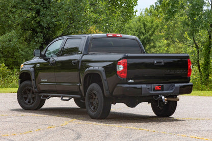 Rough Country RCT0786CCB Nerf Steps | Cab Length | CrewMax | 5'7" Bed | Toyota Tundra 2WD/4WD (07-21)