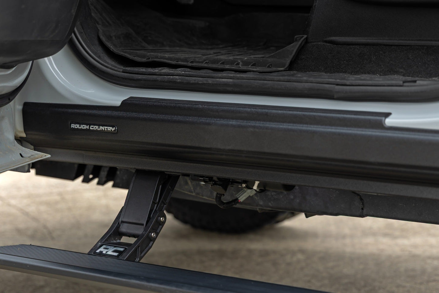 Rough Country TC13023 Trail Cladding | Rocker Sill Plates | Ford F-150 2WD/4WD (2021-2025)