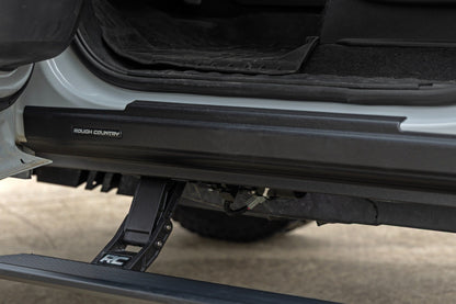 Rough Country TC13023 Trail Cladding | Rocker Sill Plates | Ford F-150 2WD/4WD (2021-2025)