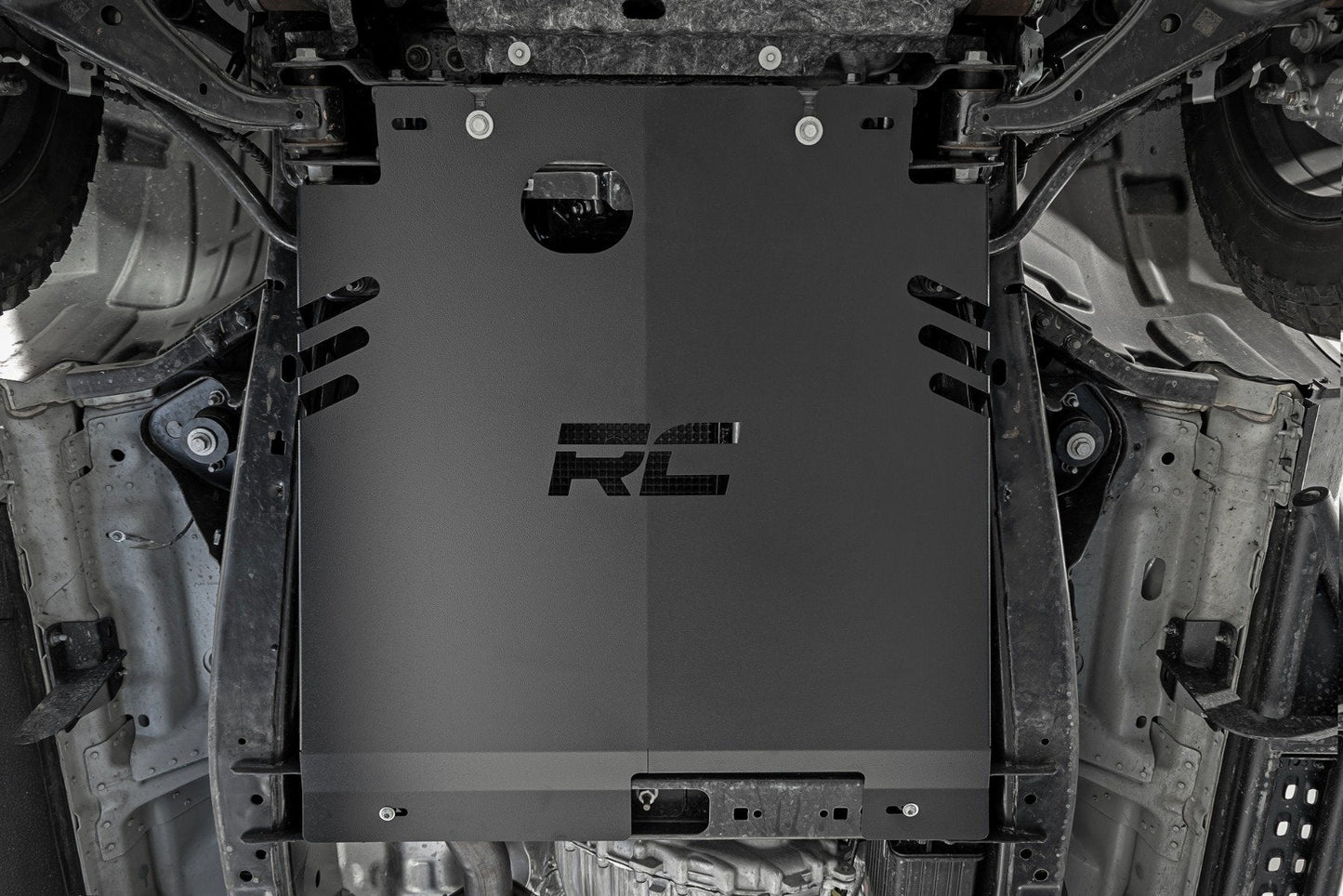 Rough Country 53001 Catalytic Converter Shield | Ford F-150 2WD/4WD (2015-2025)