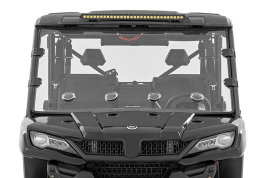 Rough Country 98292480 Vented Full Windshield | Scratch Resistant | CFMOTO UFORCE 1000