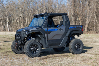 Rough Country 93192 50" Single Row Light Mount | Front | Black Series | Polaris XPEDITION ADV 5