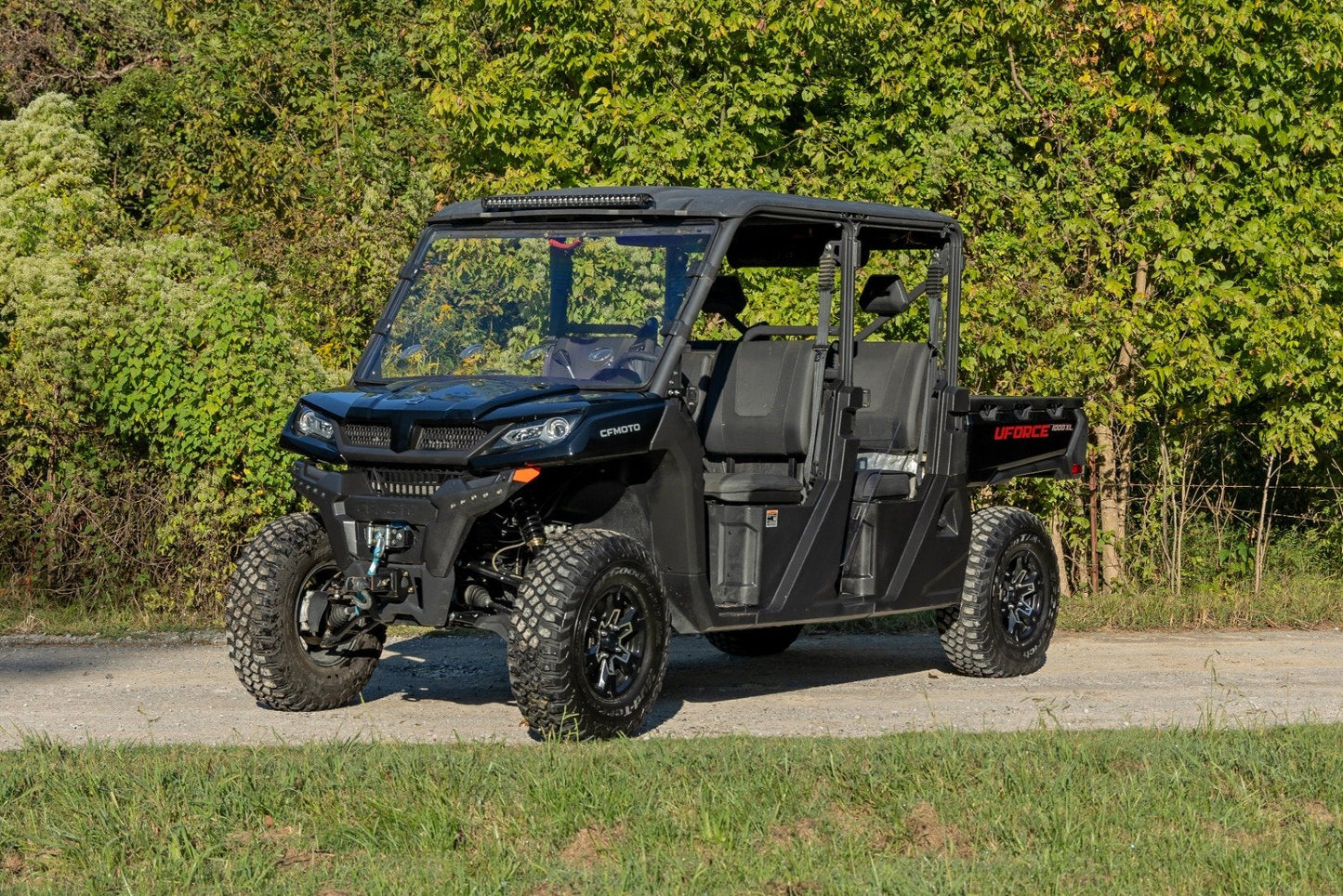 Rough Country 98292480 Vented Full Windshield | Scratch Resistant | CFMOTO UFORCE 1000