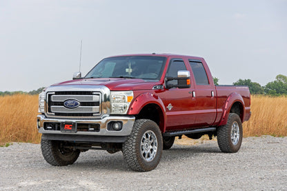 Rough Country 41011 BA2 Running Boards | Side Step Bars | Ford F-250/F-350 Super Duty (99-16)