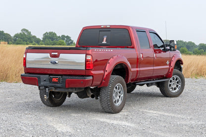 Rough Country 44009 RPT2 Running Board | Crew Cab | Black | Ford F-250/F-350 Super Duty (09-16)
