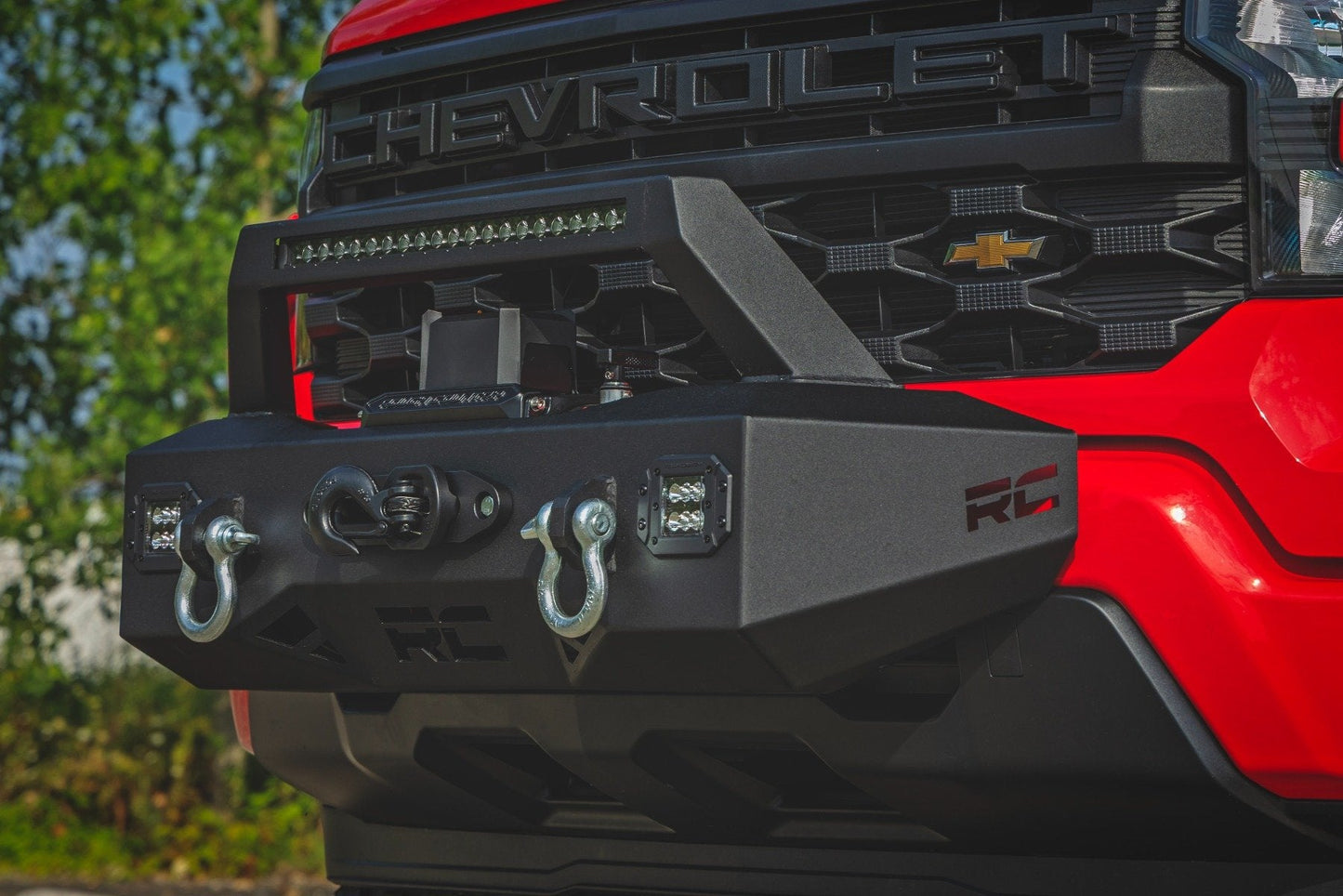 Rough Country 10814 EXO Winch Mount Kit | Chevy Silverado 1500 2WD/4WD (2019-2026)