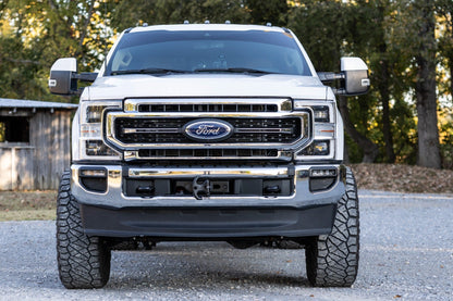 Rough Country 51119 Hidden Winch Mount | Ford F-250/F-350 Super Duty 2WD/4WD (2020-2022)