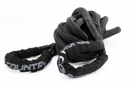 Rough Country RS173 Kinetic Recovery Rope | 1"x30' | 30K lb Capacity