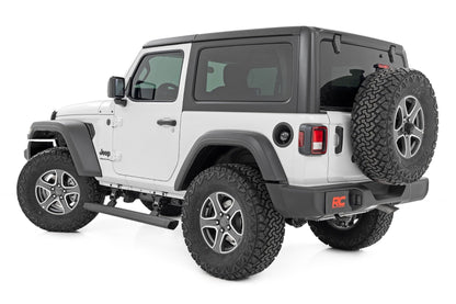 Rough Country PSR61030 Power Running Boards | Dual Electric Motor | 2 Door | Jeep Wrangler JL (18-25)