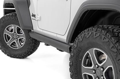 Rough Country PSR61030 Power Running Boards | Dual Electric Motor | 2 Door | Jeep Wrangler JL (18-25)