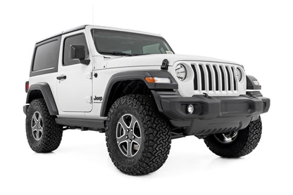 Rough Country PSR61030 Power Running Boards | Dual Electric Motor | 2 Door | Jeep Wrangler JL (18-25)