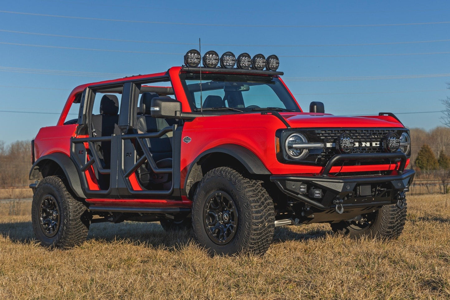 Rough Country 10658 Tubular Doors | 4 Door | Ford Bronco 4WD (2021-2025)