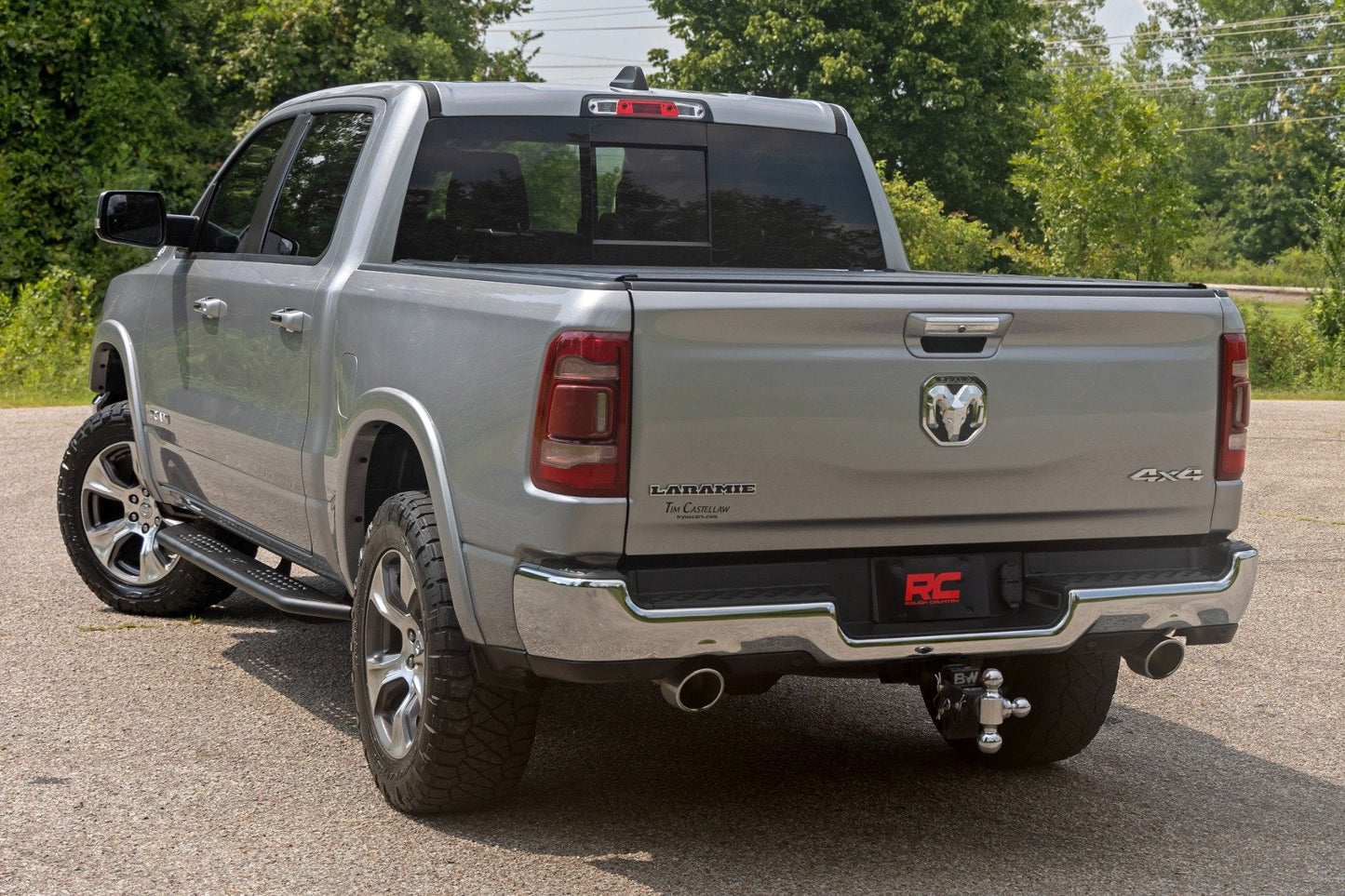 Rough Country 14008 OV2 Running Boards | Side Step Bars | Crew Cab | Ram 1500 (19-26)/1500 TRX (21-24)
