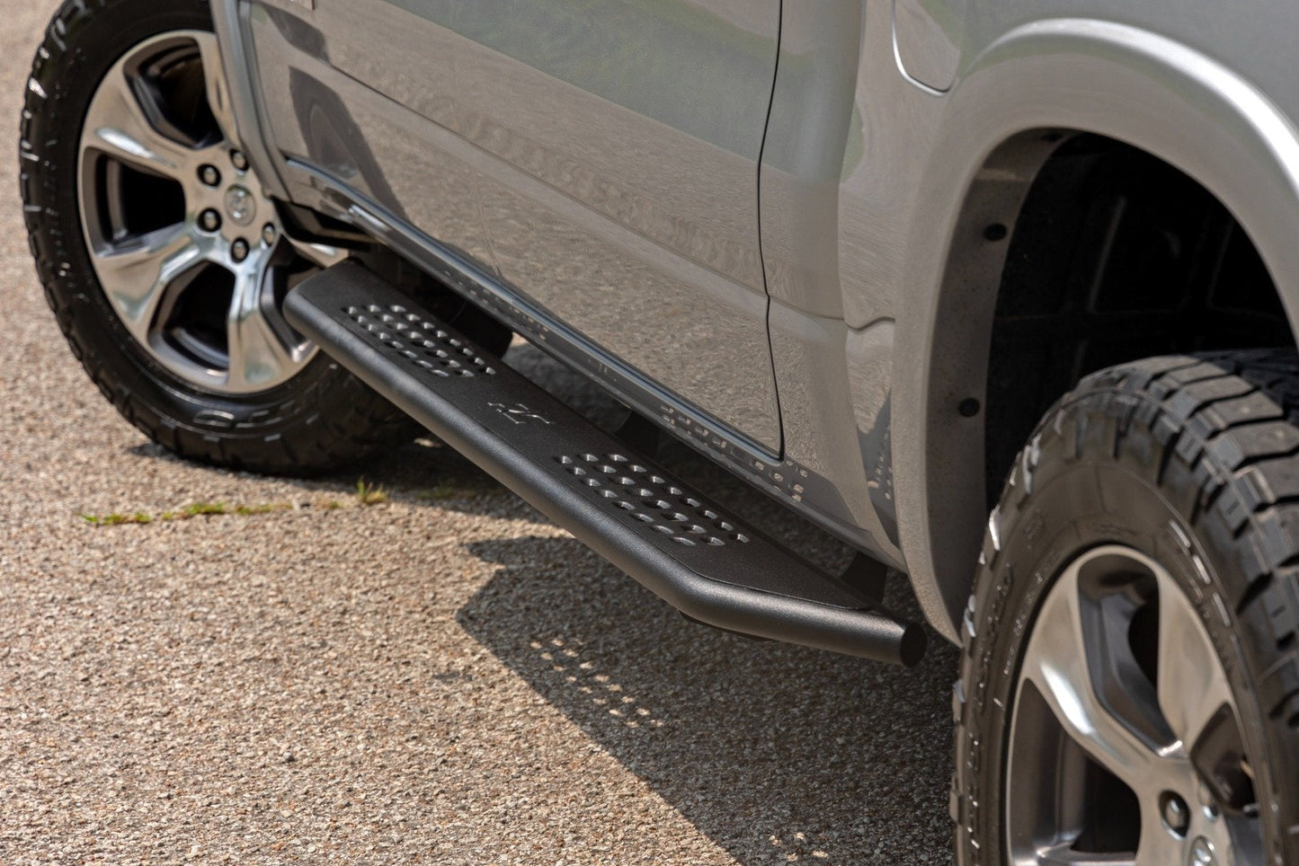 Rough Country 14008 OV2 Running Boards | Side Step Bars | Crew Cab | Ram 1500 (19-26)/1500 TRX (21-24)