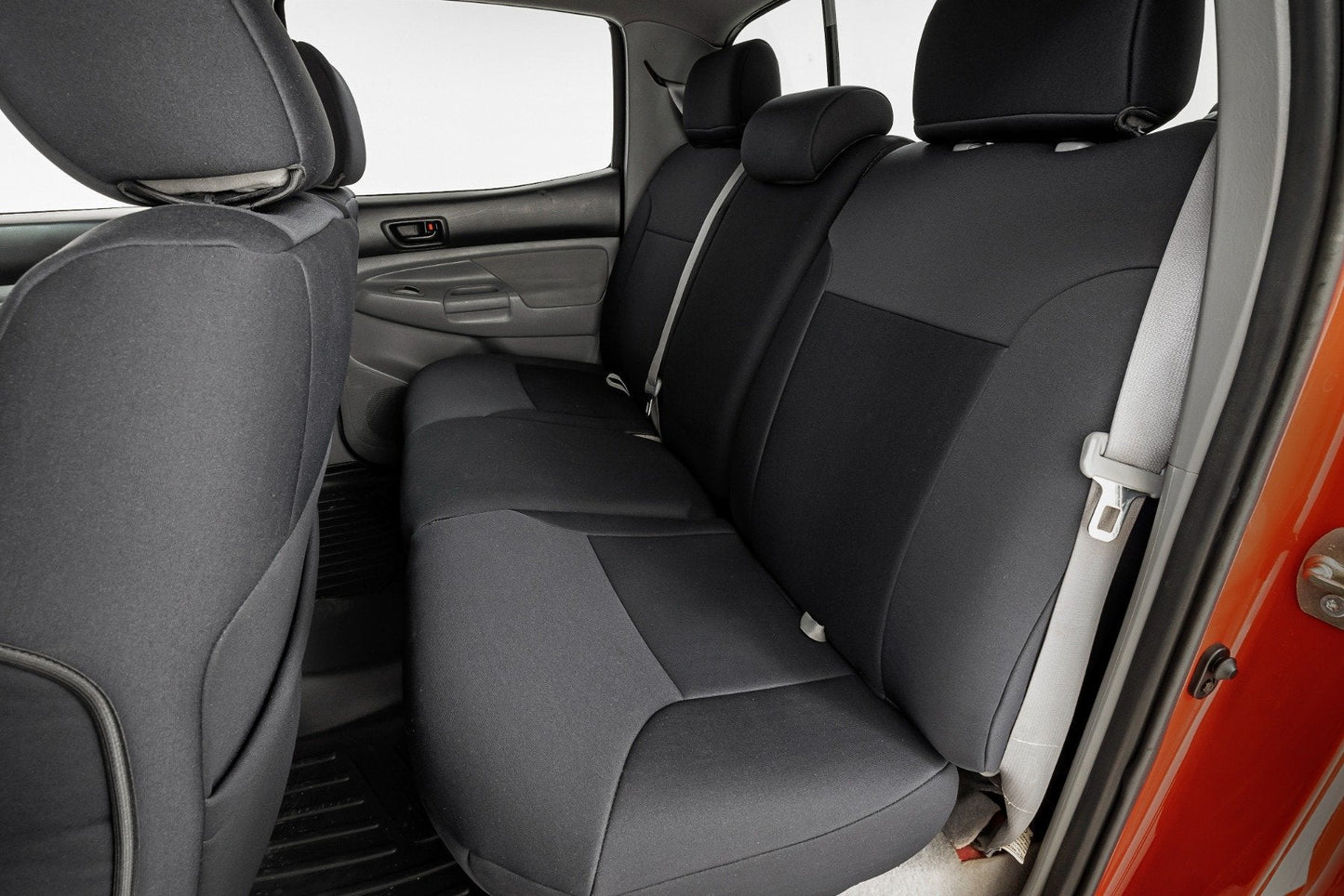 Rough Country 91057 Seat Covers | FR & RR | Crew Cab | Toyota Tacoma 2WD/4WD (2005-2015)