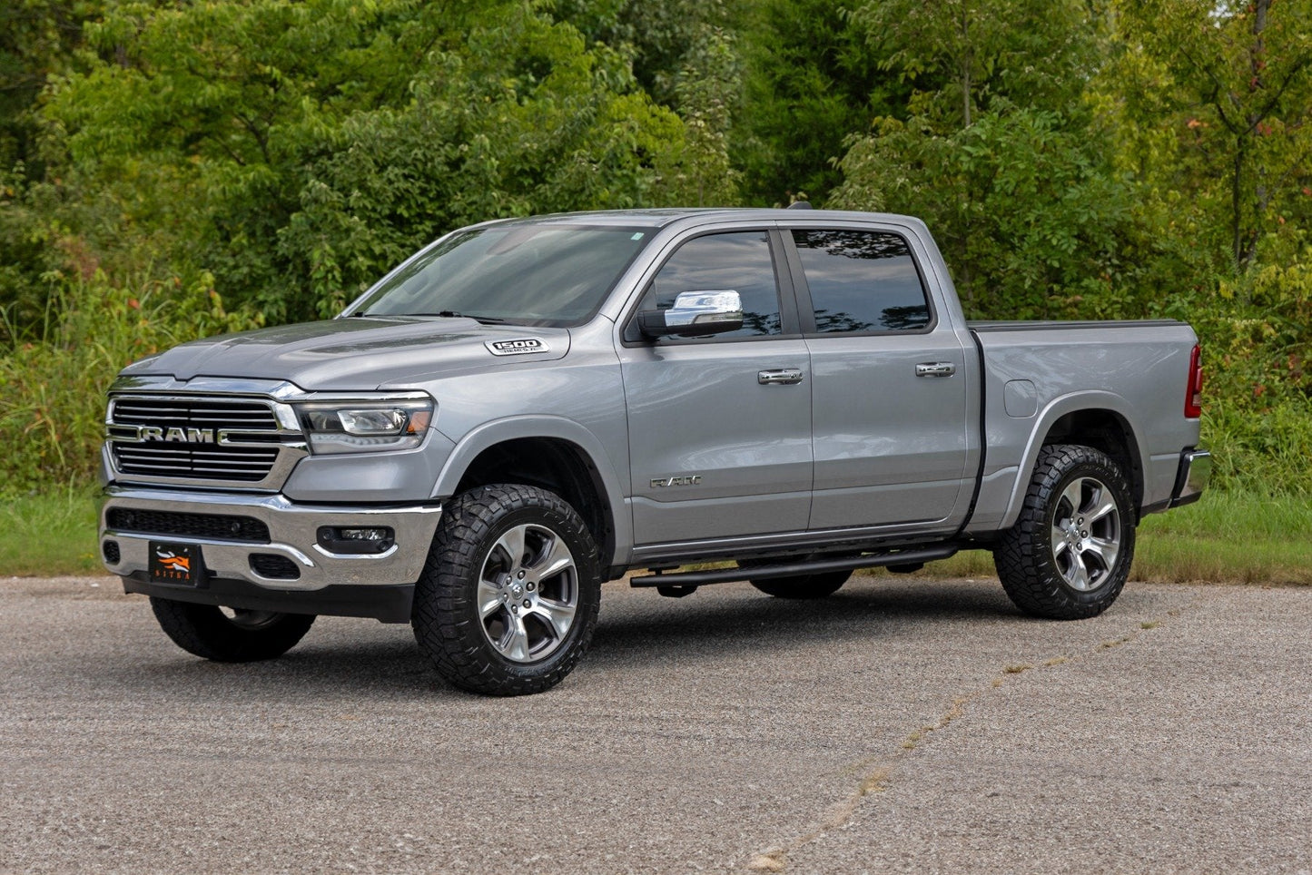 Rough Country 14008 OV2 Running Boards | Side Step Bars | Crew Cab | Ram 1500 (19-26)/1500 TRX (21-24)