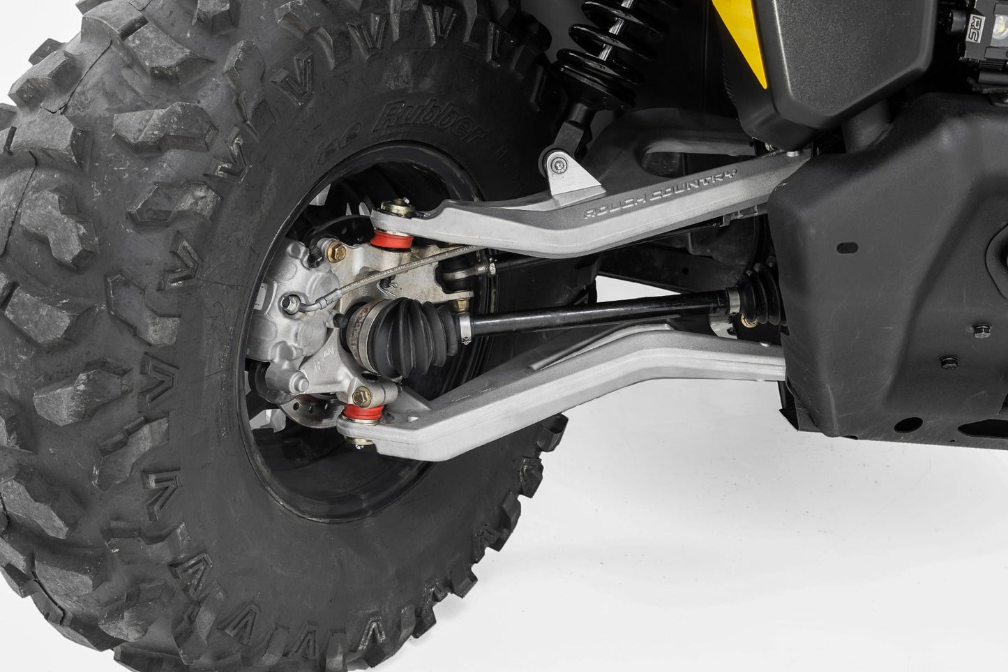 Rough Country 97041 Aluminum Control Arms | High Clearance w/ 2" Forward Offset | Can-Am Defender HD 5/HD 8/HD 9/HD 10