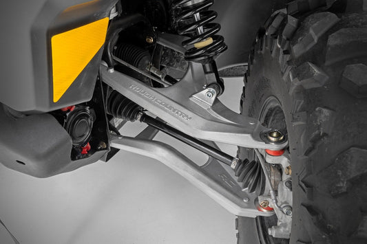 Rough Country 97041 Aluminum Control Arms | High Clearance w/ 2" Forward Offset | Can-Am Defender HD 5/HD 8/HD 9/HD 10