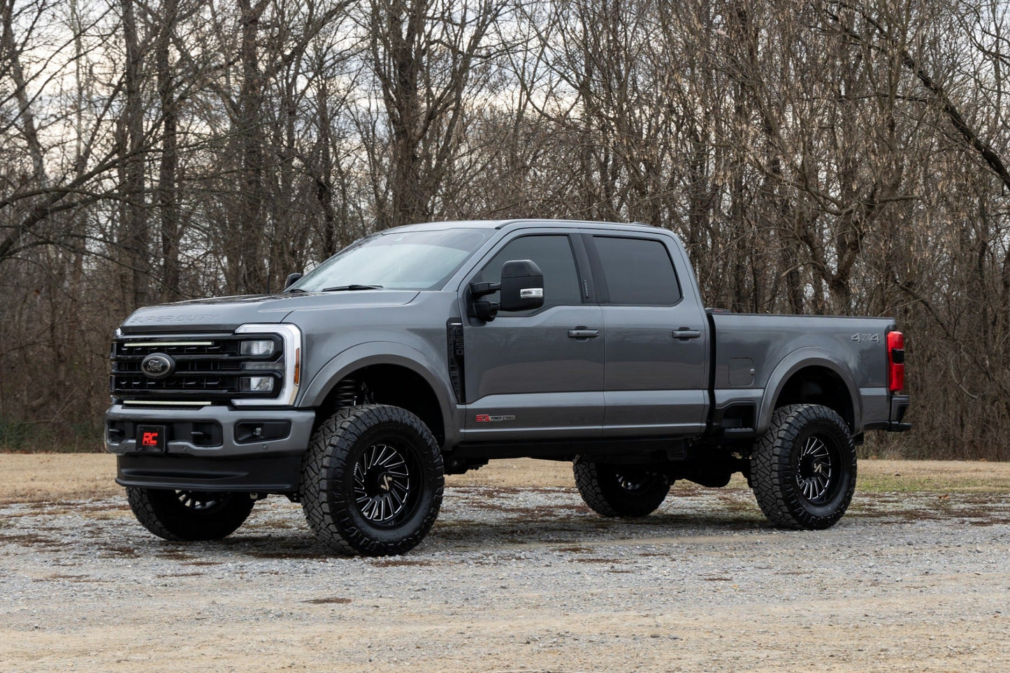 Rough Country S-F20231-PQ Sport Fender Flares | PQ Race Red | Ford F-250/F-350 Super Duty (23-26)