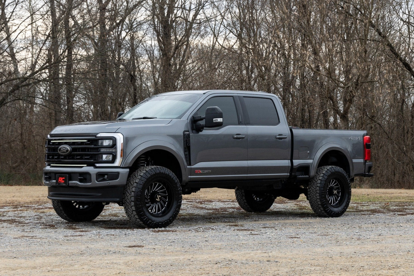 Rough Country S-F20231-RCGB Sport Fender Flares | Gloss Black | Ford F-250/F-350 Super Duty (23-26)