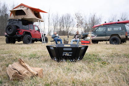 Rough Country 117513A Overland Collapsible Fire Pit w/Carry Bag