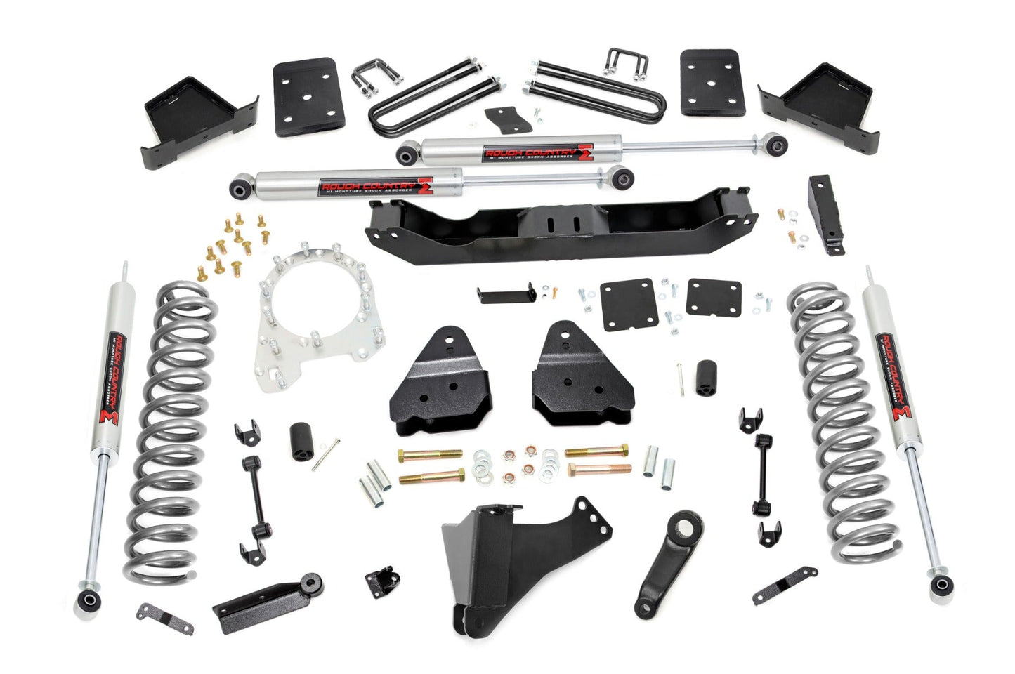 Rough Country 50640 4.5 Inch Lift Kit | M1 Shocks | Ford F-250/F-350 Super Duty 4WD (2017-2022)