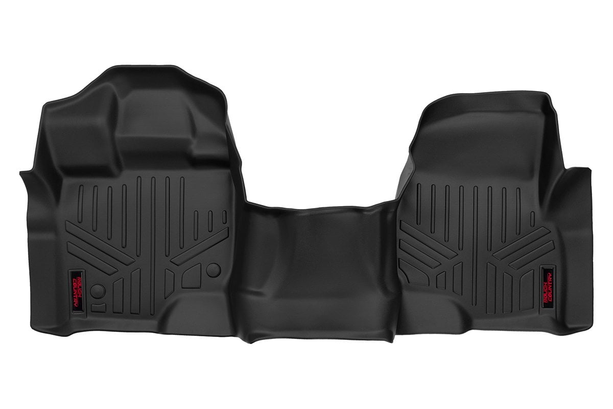 Rough Country M-5115 Floor Mats | Front | Over Hump | Ford F-150 (15-25)/F-150 Lightning (22-25)/Raptor (17-20)