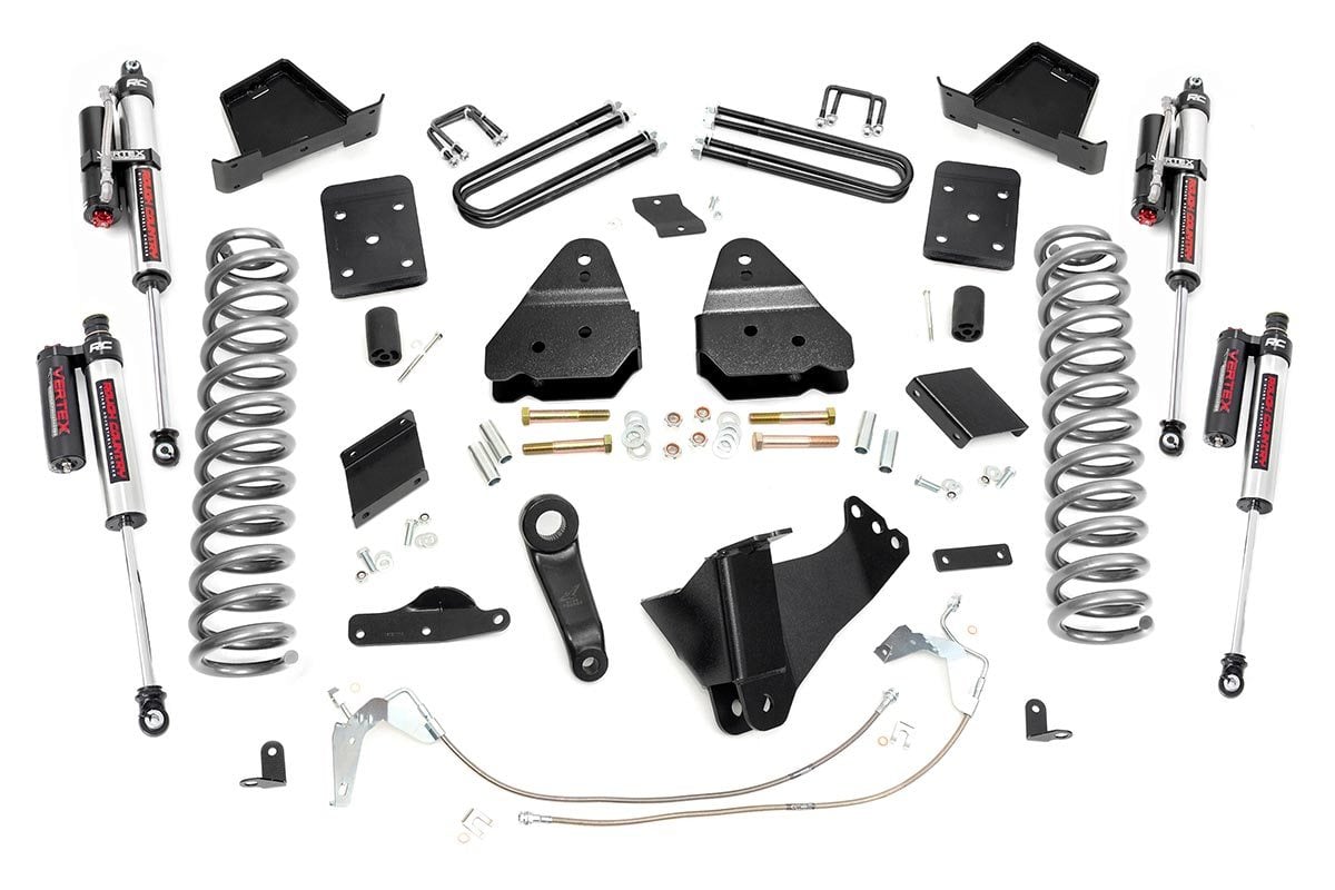 Rough Country 56650 6 Inch Lift Kit | Gas | OVLD | Vertex | Ford F-250 Super Duty 4WD (2011-2014)