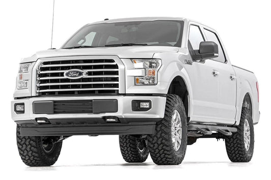 Rough Country 54550RED 3 Inch Lift Kit | Vertex | Ford F-150 4WD (2014-2020)