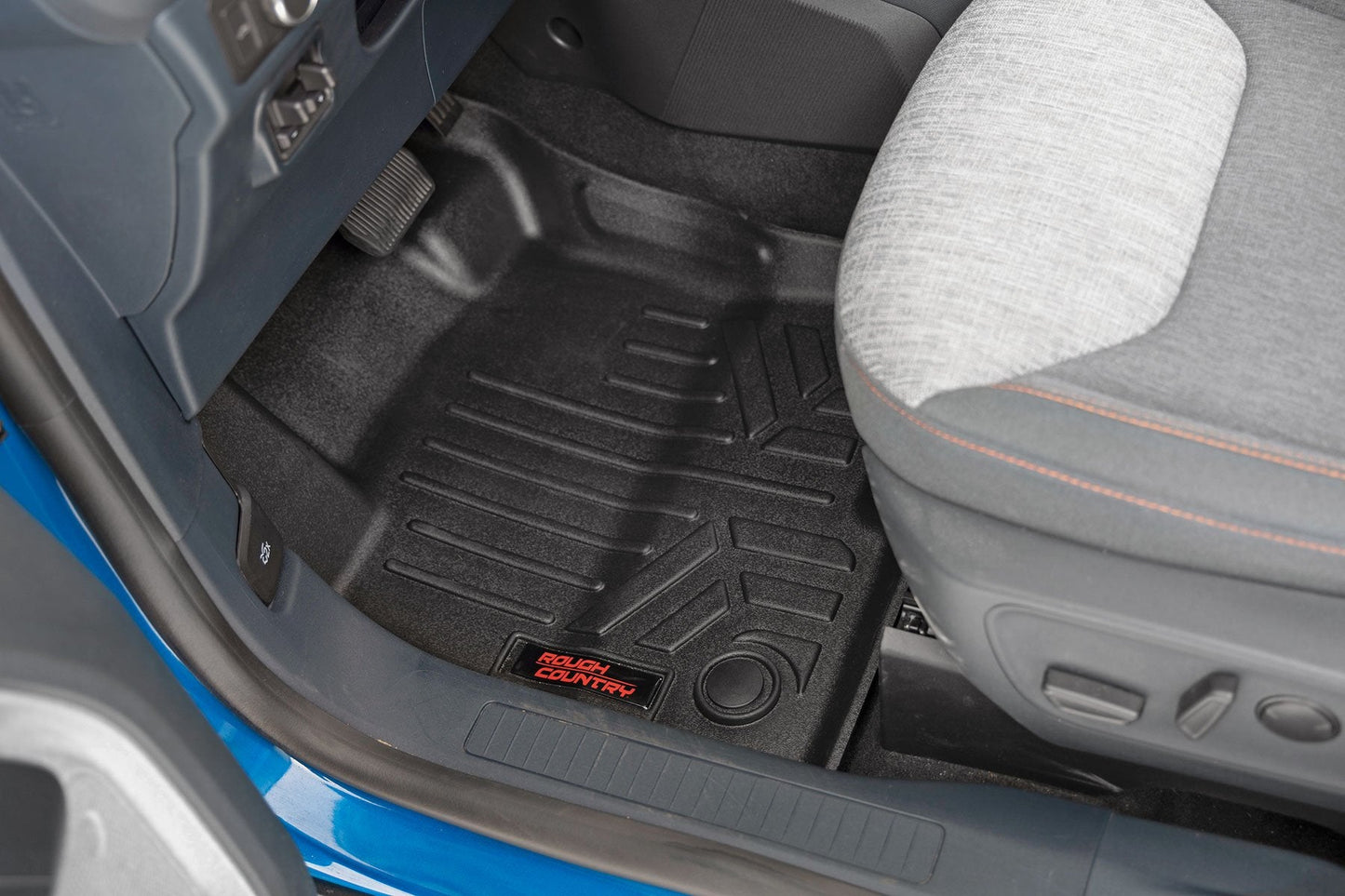 Rough Country M-51102 Floor Mats | Front and Rear | Ford Maverick 2WD/4WD (2022-2026)